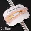 Women's Crystal Geometric Bow Hair Clip Handwoven Bb Clip Hairpin For Bangs Styling