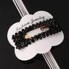 Women's Crystal Geometric Bow Hair Clip Handwoven Bb Clip Hairpin For Bangs Styling