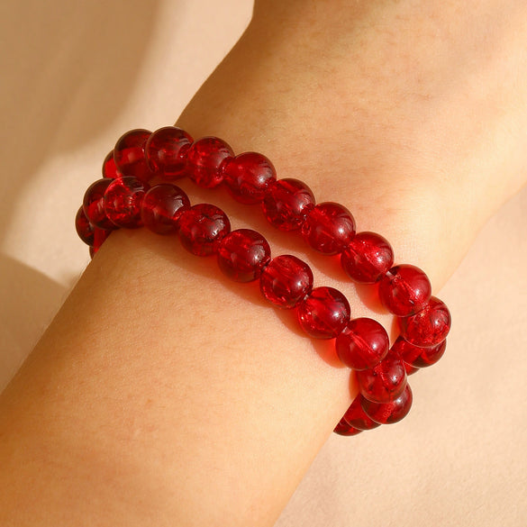 Women's Crystal Geometric Handmade Beaded Bracelet