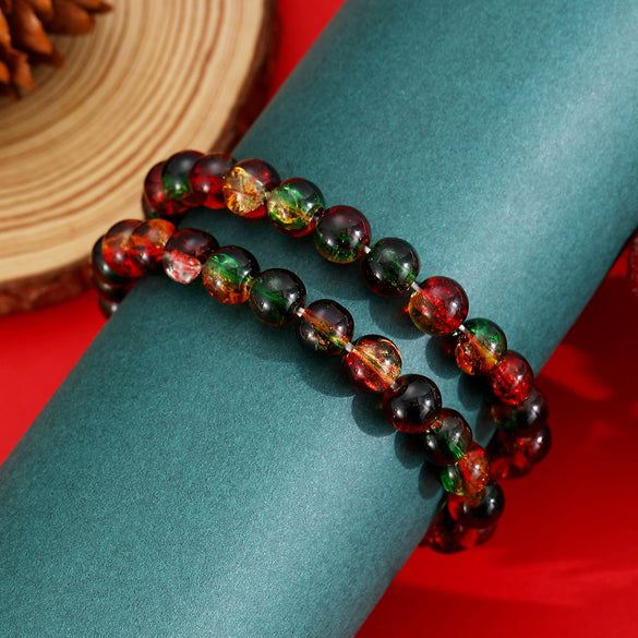 Women's Crystal Geometric Handmade Beaded Bracelet
