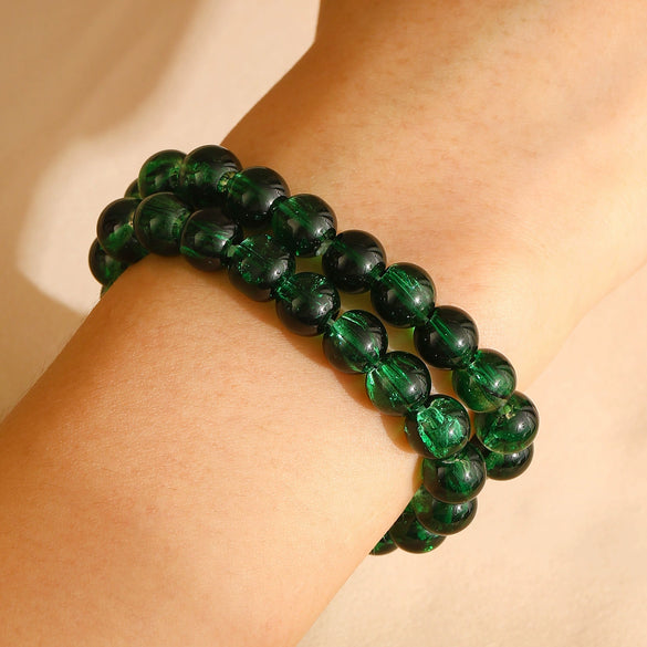 Women's Crystal Geometric Handmade Beaded Bracelet