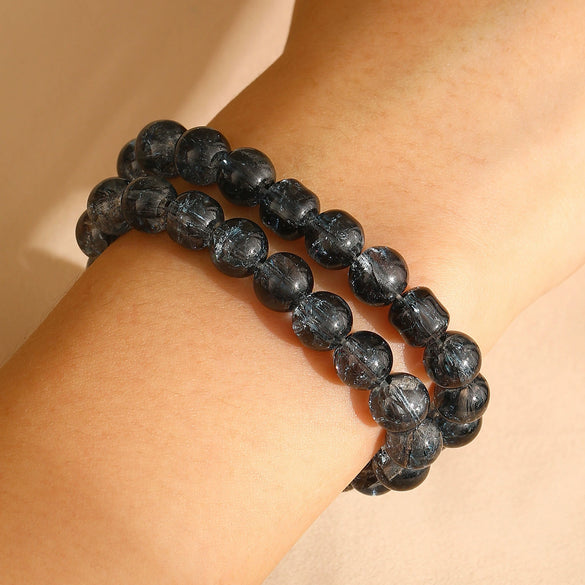 Women's Crystal Geometric Handmade Beaded Bracelet