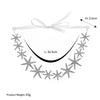 Women's Crystal Star Ribbon Rhinestone Hair Band Elegant Light Luxury Hair Jewelry For Bridesmaids