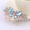 Women's Crystal Tassel Bow Rhinestone Ponytail Hairpin With Electroplating And Animal Style