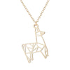 Women's Cute Cartoon Animal Zodiac Pendant Necklace In Stainless Steel With Electroplated Finish And Ochain