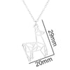Women's Cute Cartoon Animal Zodiac Pendant Necklace In Stainless Steel With Electroplated Finish And Ochain