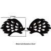 Women's Cute Hedgehog Animal Earrings Electroplated Stainless Steel Simple Mini Jewelry Accessories
