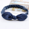 Women's Denim Bow Hair Accessories