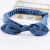 Women's Denim Bow Hair Accessories