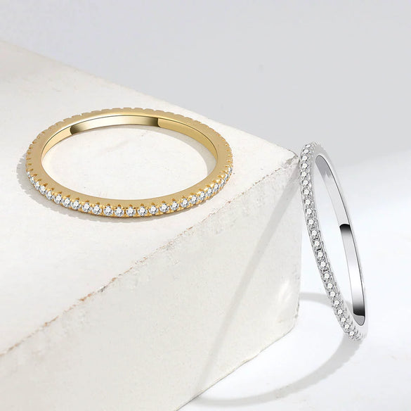 Women's Diamond Ring Geometric Pattern Copper Electroplating