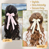 Women's Double Layer Bow Hairpin Polyester Fiber Handmade Hair Accessory