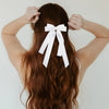Women's Double Layer Bow Hairpin Polyester Fiber Handmade Hair Accessory