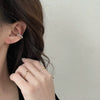 Women's Double Layer Pearl U Shape Ear Cuff Clip Earrings Copper Electroplated Simple Fashion Non Pierced Earrings