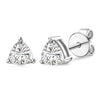 Women's Earrings S925 Sterling Silver Mosan Diamond Geometric Electroplating