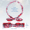 Women's Elastic Cloth Rabbit Ears Headbands Geometric Style For Christmas