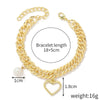 Women's Electroplated Alloy Multilayer Pearl Irregular Geometry Bracelet
