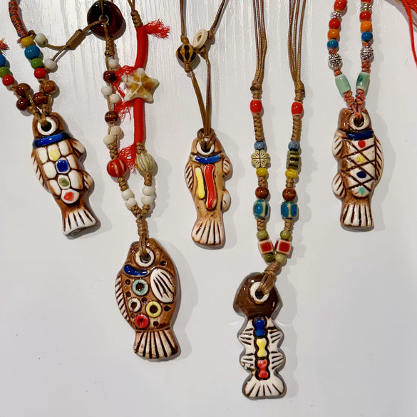 Women's Electroplated Animalshaped Stainless Steel And Titanium Steel Fish Necklace