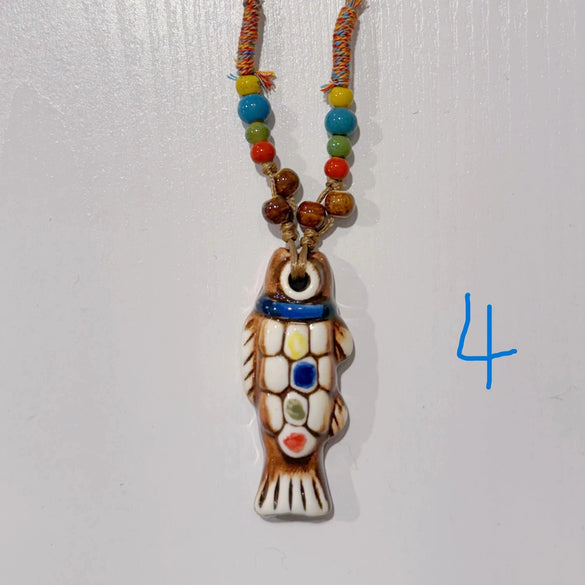 Women's Electroplated Animalshaped Stainless Steel And Titanium Steel Fish Necklace