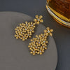 Women's Electroplated Metal Geometric Rhombus Stud Earrings With Copper Posts Elegant Fashion Jewelry Wholesale