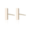 Women's Electroplated Stainless Steel Geometric Bar Drop Earrings Simple Fashion Jewelry Wholesale
