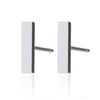 Women's Electroplated Stainless Steel Geometric Bar Drop Earrings Simple Fashion Jewelry Wholesale