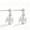 Women's Electroplated Zinc Alloy Dragonfly Earrings With Retro Literary Animal Design And Steel Ear Needles