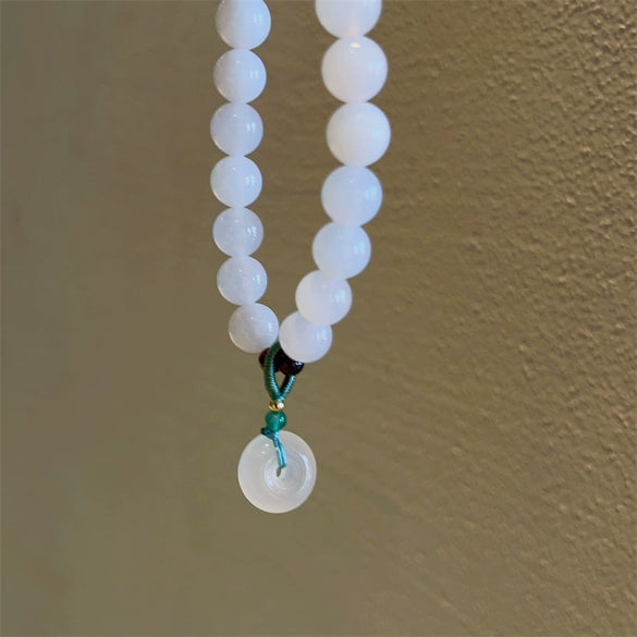 Women's Elegant Alloy Crystal And Freshwater Pearl Geometric Bangle Bracelet With Jade Style Accents