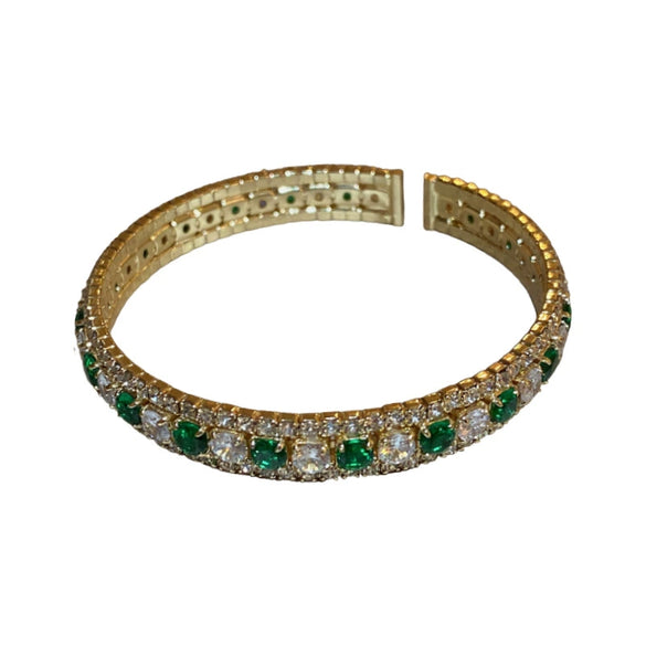 Women's Elegant Geometric Alloy Bracelet With Square Diamond Style Detail Fashion Light Luxury Jewelry