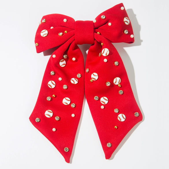 Women's Elegant Geometric Fabric Rhinestone Diamond Spring Clip Hair Tie Accessories