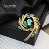 Women's Elegant Geometric Zinc Alloy Brooch With Electroplating