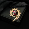 Women's Elegant Geometric Zinc Alloy Brooch With Electroplating
