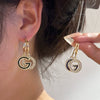Women's Elegant Simple Style Alloy Earrings With Electroplating