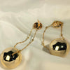 Women's Exaggerated Fashion Acrylic Metal Goldplated Handmade Geometric Earrings