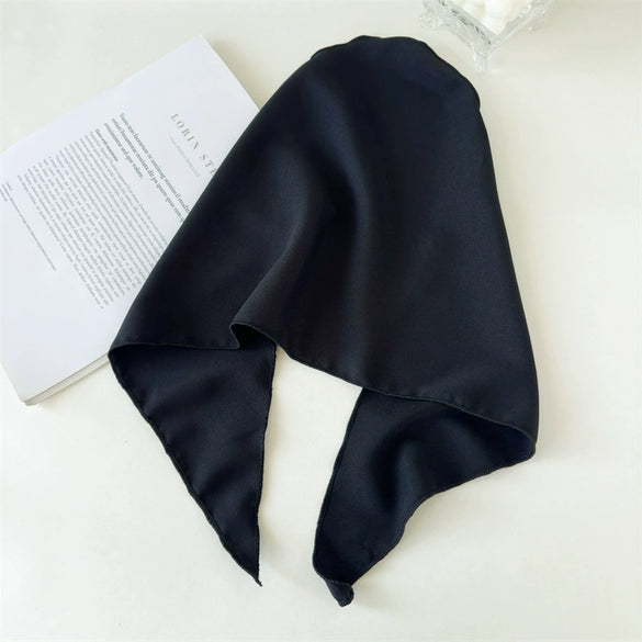 Women's Fabric Geometric Plaid Headscarf