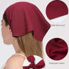 Women's Fabric Geometric Plaid Headscarf
