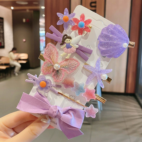 Women's Fabric Handmade Cartoon Plants And Flowers Style Side Bangs Hairpin Hair Accessories