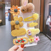 Women's Fabric Handmade Cartoon Plants And Flowers Style Side Bangs Hairpin Hair Accessories