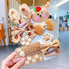 Women's Fabric Handmade Cartoon Plants And Flowers Style Side Bangs Hairpin Hair Accessories