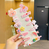 Women's Fabric Handmade Cartoon Plants And Flowers Style Side Bangs Hairpin Hair Accessories