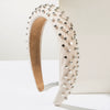 Women's Fabric Head Hoop Fashion Style Rivet Inlay Allmatch Hair Accessories