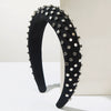 Women's Fabric Head Hoop Fashion Style Rivet Inlay Allmatch Hair Accessories