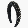 Women's Fabric Head Hoop Fashion Style Rivet Inlay Allmatch Hair Accessories