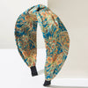 Women's Fabric Printed Ultrawide Hairband In Retro Bohemian And Baroque Style