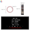 Women’s Fabric Seamless Hair Tie Handmade Basic Hair Ring Gentle Hair Accessory For Everyday Styling