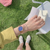 Women's Fashion Alloy Band Round Dial Quartz Bracelet Watch