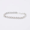 Women's Fashion Alloy Bracelet Wristwatch Set With Round Dial And Horseshoe Buckle