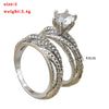 Women's Fashion Alloy Geometric Engagement Ring With Flash Diamond Look Electroplated Simple Elegant Design