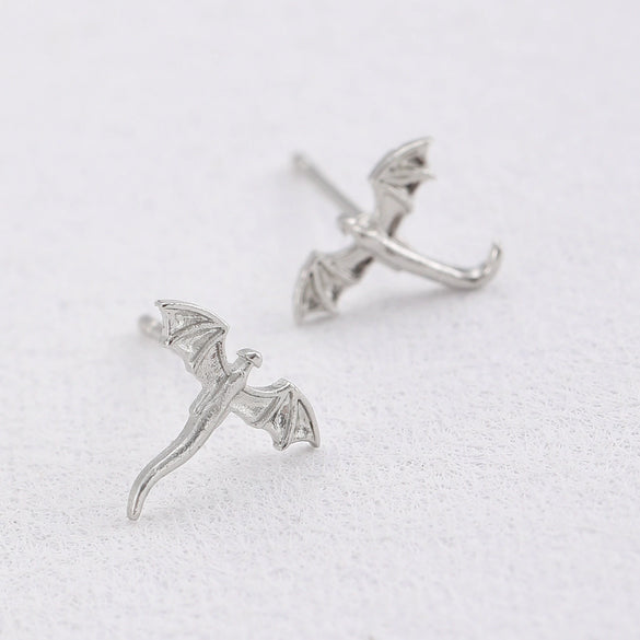 Women's Fashion Animal Zodiac Dragon Copper Electroplated Earrings