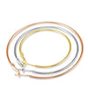 Women's Fashion Big Circle Earrings Cold Style Temperament Copper Electroplated