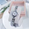 Women's Fashion Casual Alloy Round Quartz Bracelet Watch